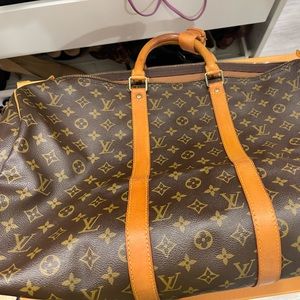 Louis Vuitton keepall duffle 50 , with strap